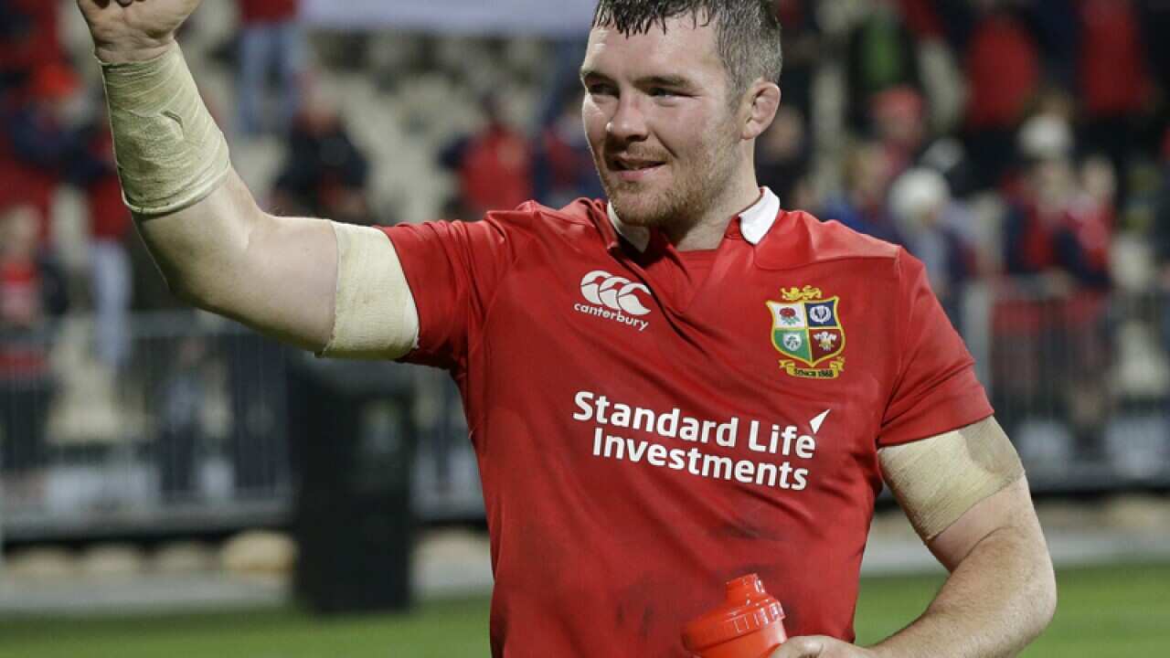 Irish loose forward Peter O'Mahony