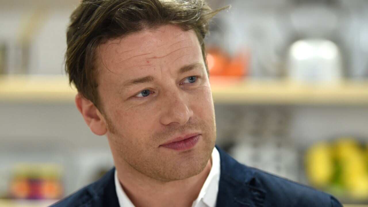 Celebrity chef Jamie Oliver