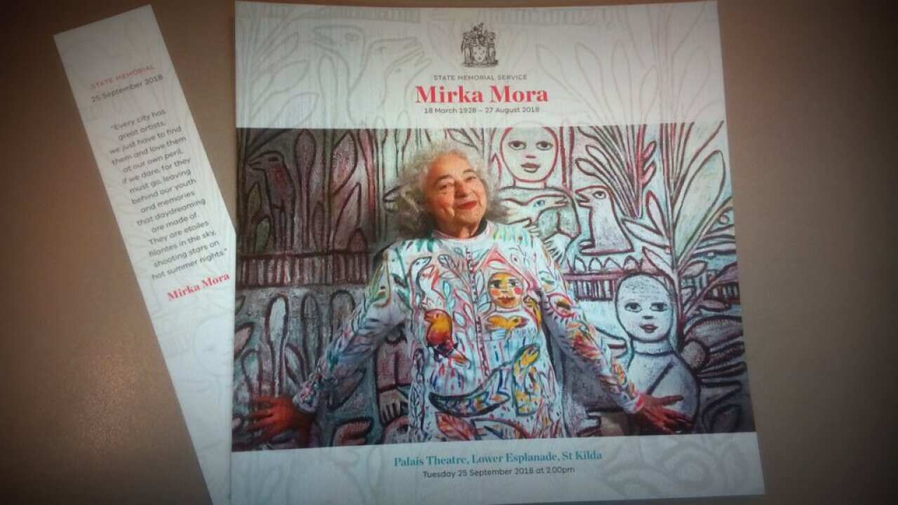 State memorial - Mirka Mora