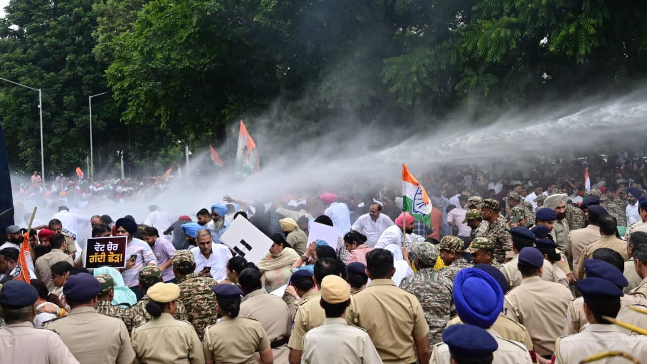 India: Punjab Congress Protests Against CEC Gyanesh Kumar In Chandigarh