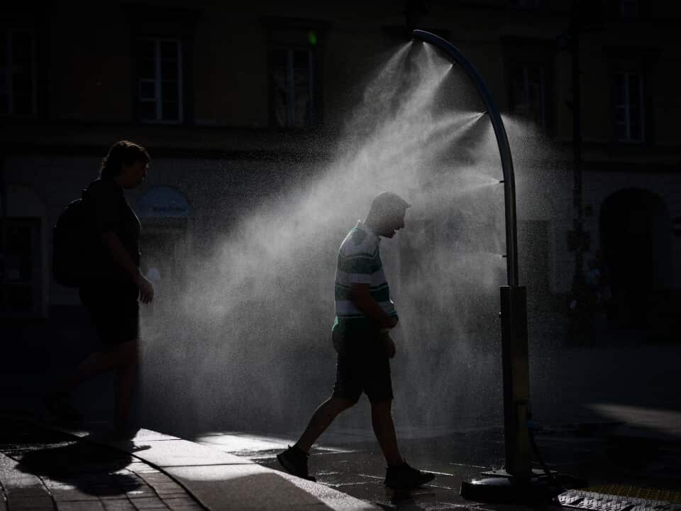 Poland Heatwave
