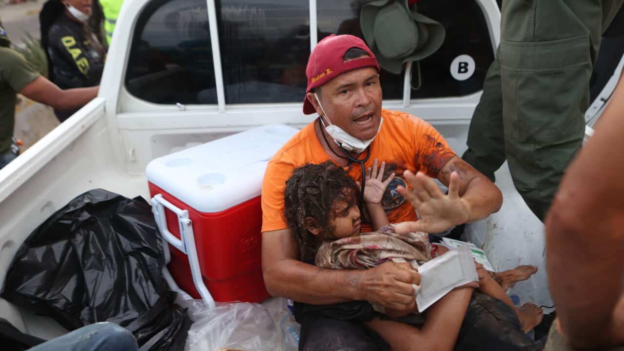 APTOPIX Venezuela Earthquake