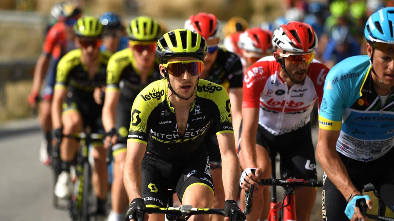 Simon Yates during the 65th Ruta del Sol 2019, Stage 4 a 119,9km stage from Armilla to Granada / #65RdS / Ruta del Sol (Getty)
