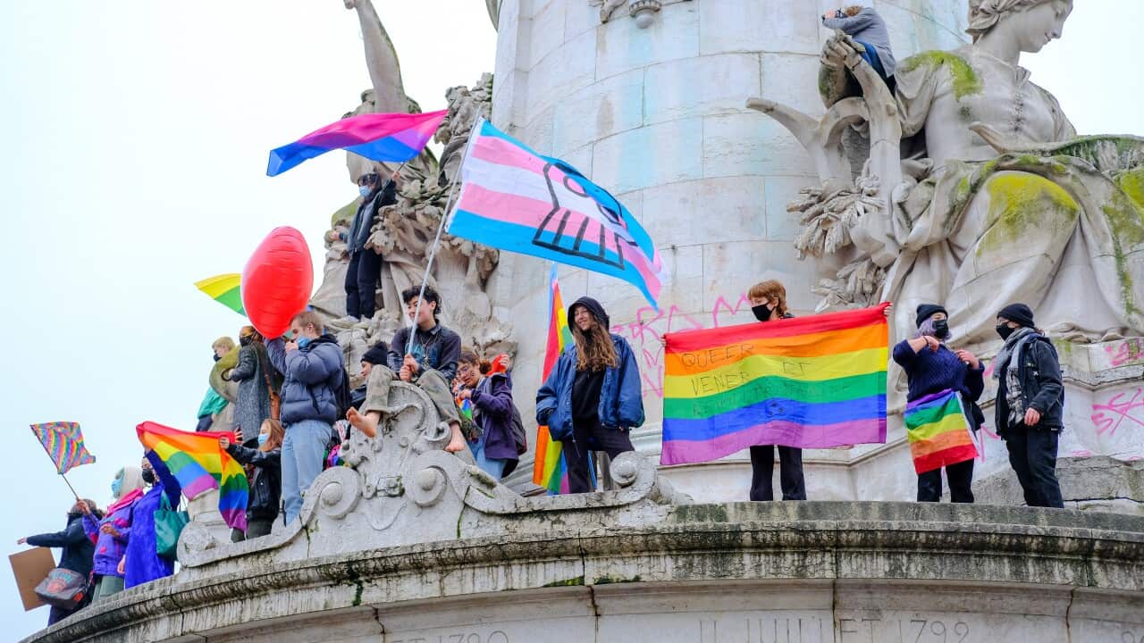 March Against LGBTI Phobias In Paris