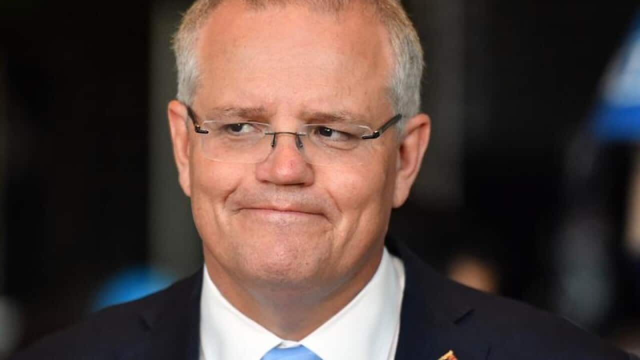 Prime Minister Scott Morrison after the NSW Liberal campaign launch.