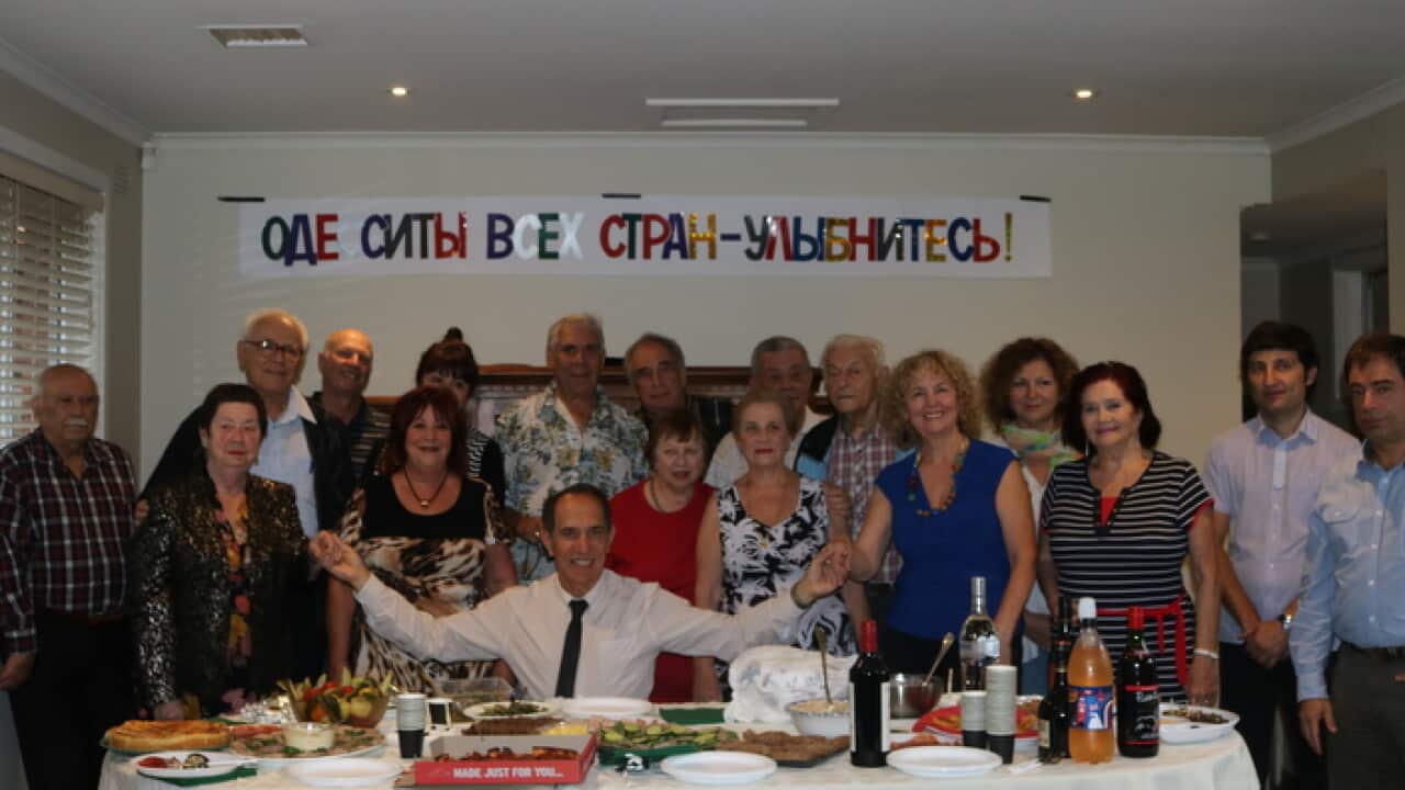 Garry Volk visiting compatriots in Melbourne 2017