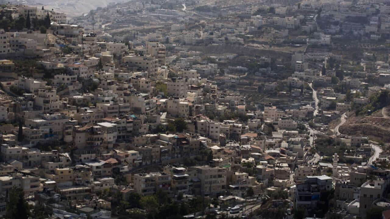 The east Jerusalem neighbourhood of Silwan