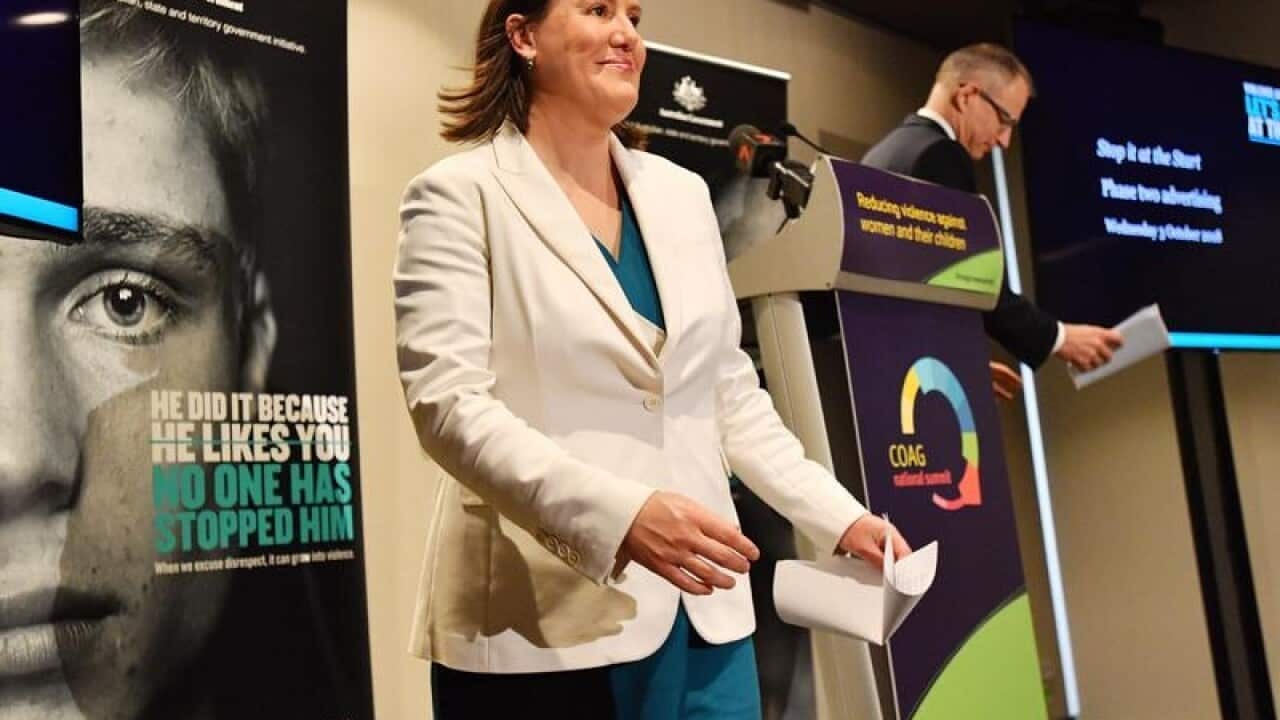Federal Minister for Women Kelly O'Dwyer in Adelaide,