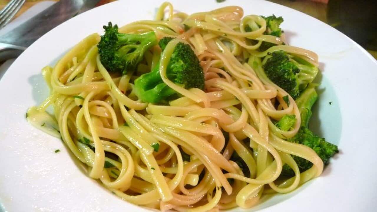 Pasta with broccoli