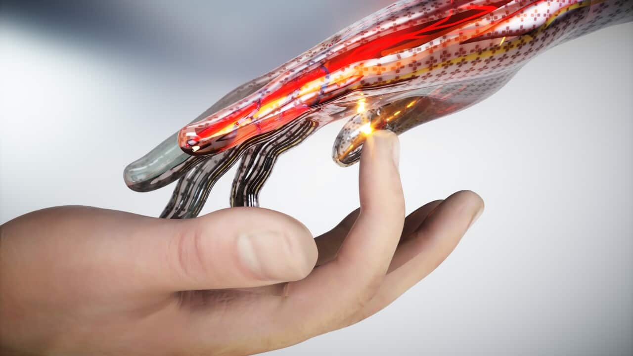 New electronic skin can react to pain like human skin
