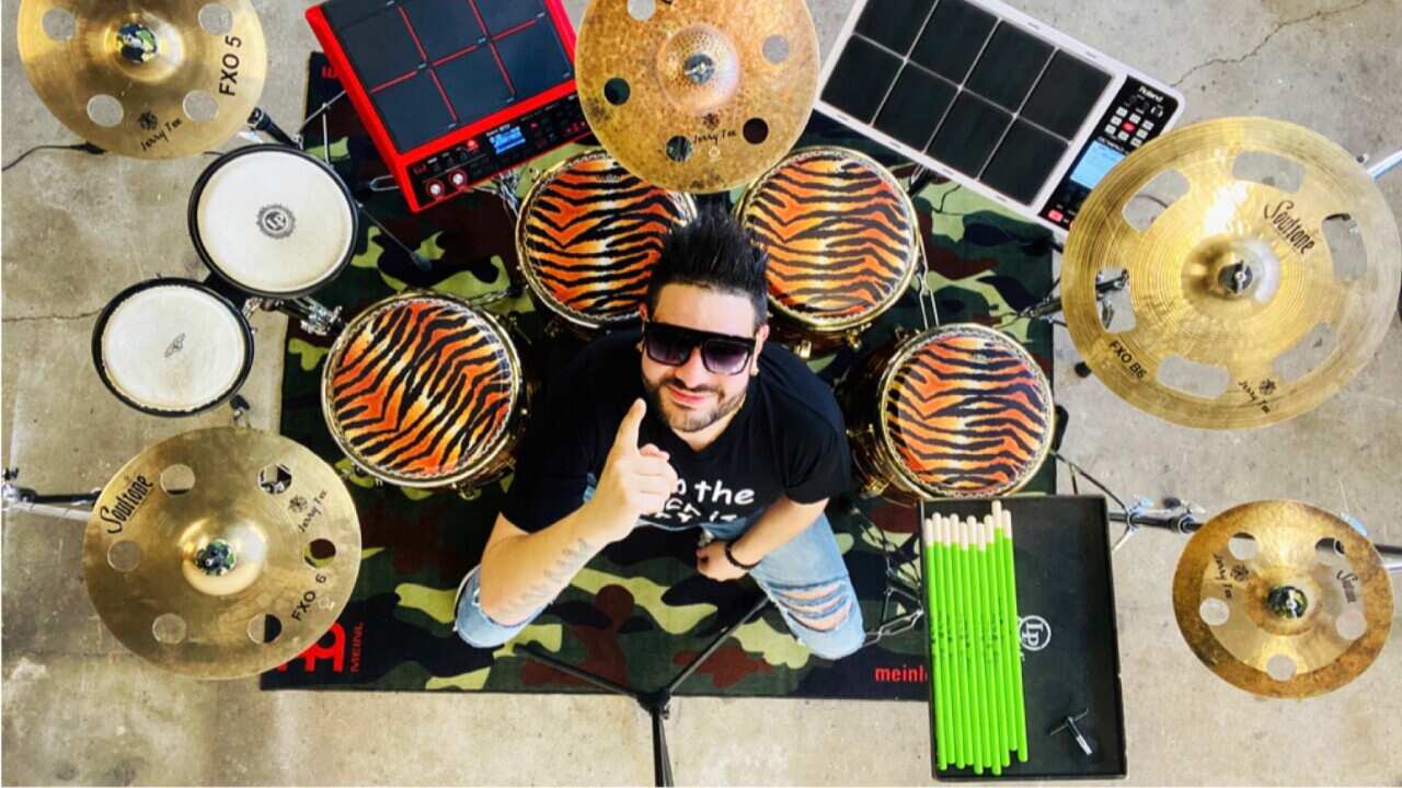 Jerry Tee, Live Percussionist
