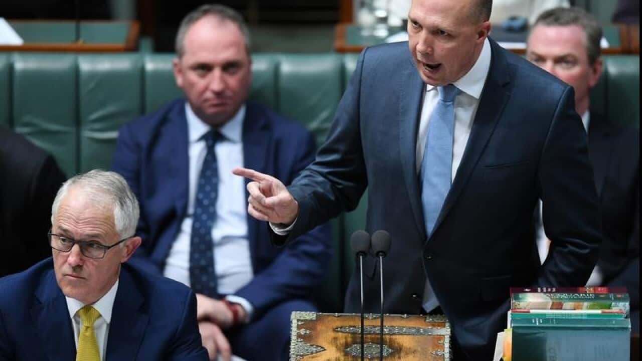 Immigration Minister Peter Dutton