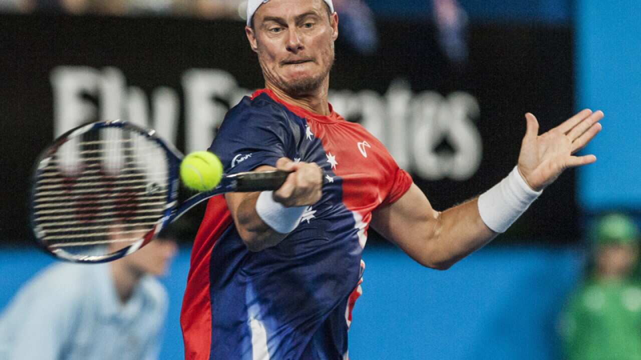 Australian veteran Lleyton Hewitt