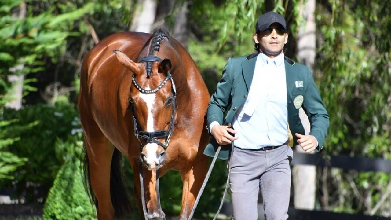 Equestrian Usman Khan
