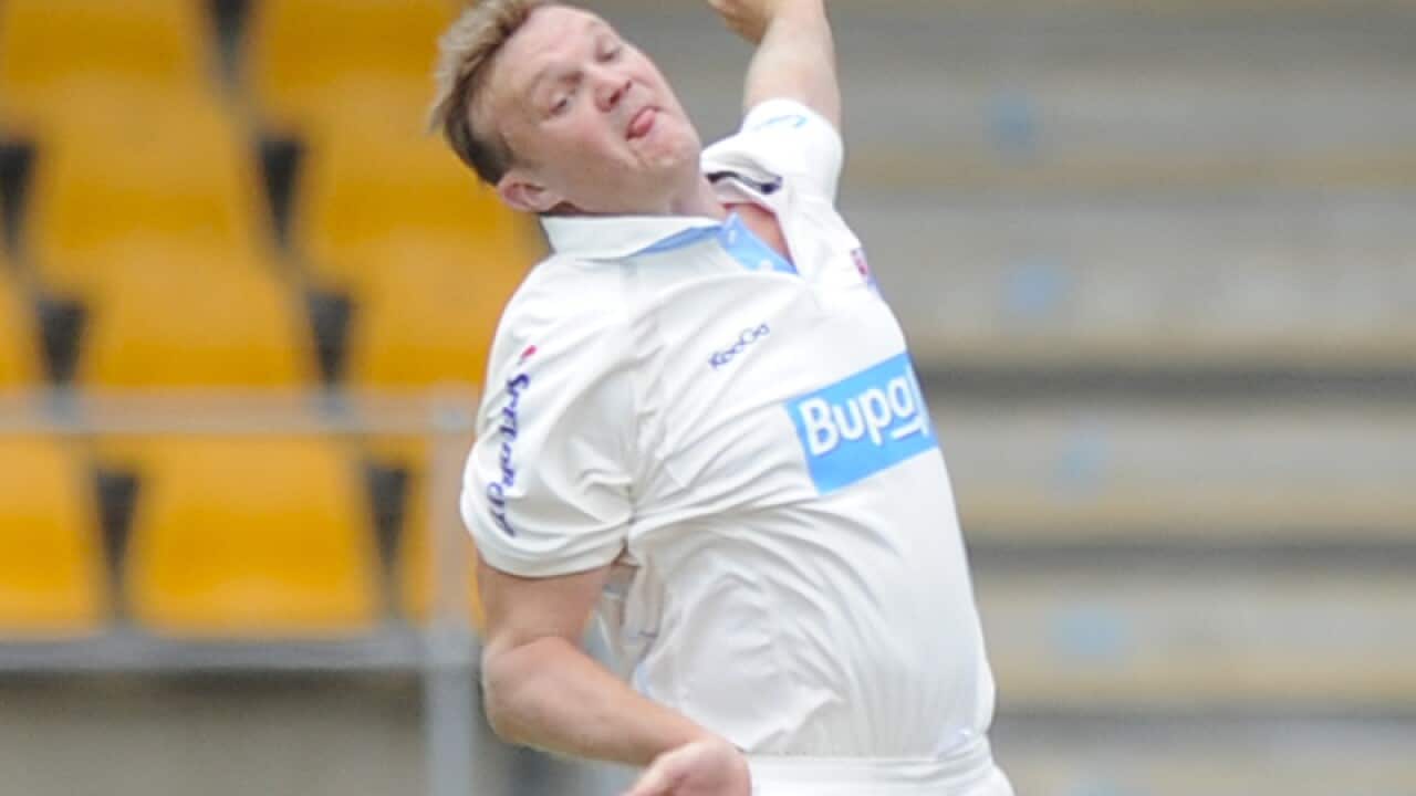 NSW fast bowler Doug Bollinger
