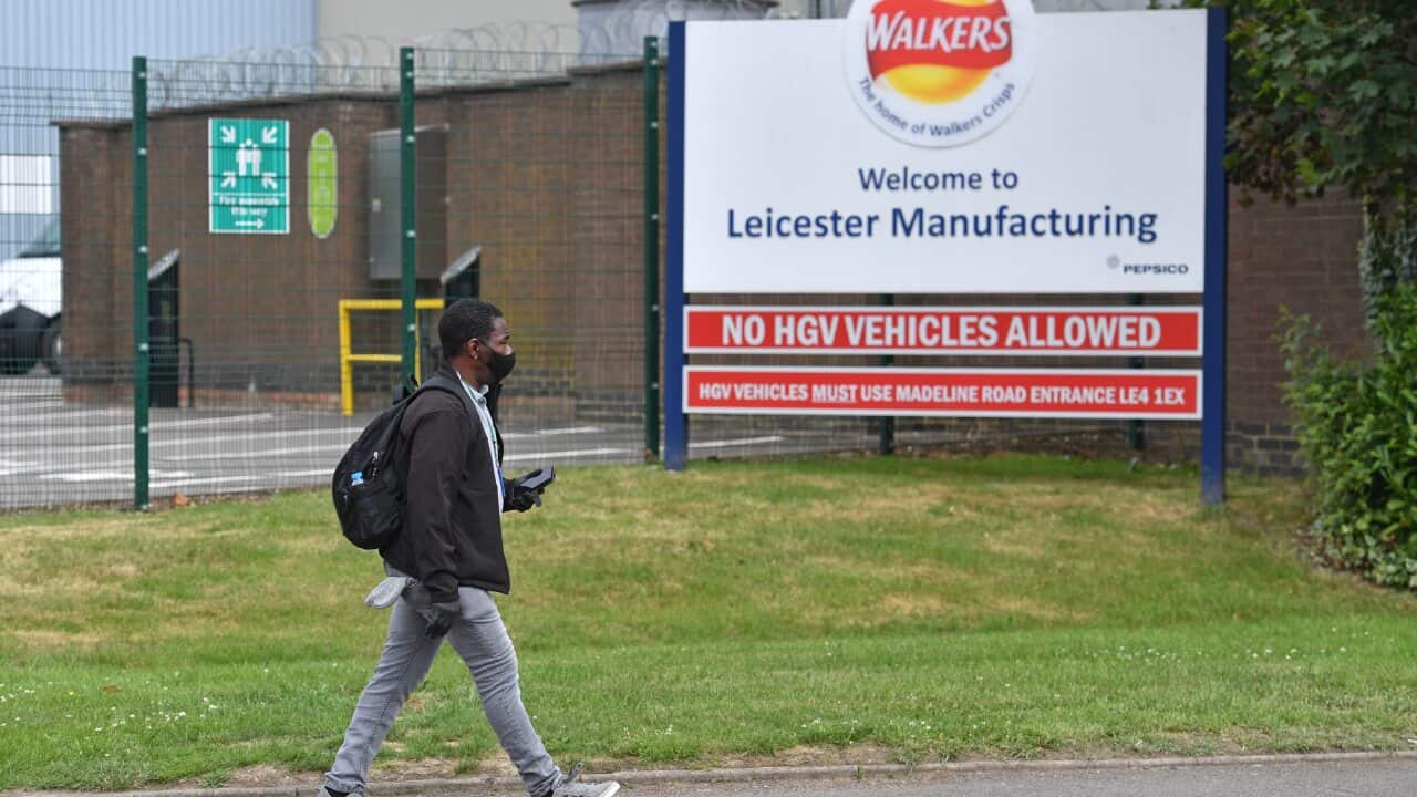 The Walkers crisp factory in Leicester after the company confirmed that there have been 28 positive cases of Covid-19 at the site.. Picture date: Wednesday July 1, 2020. See PA story HEALTH Coronavirus. Photo credit should read: Jacob King/PA Wire