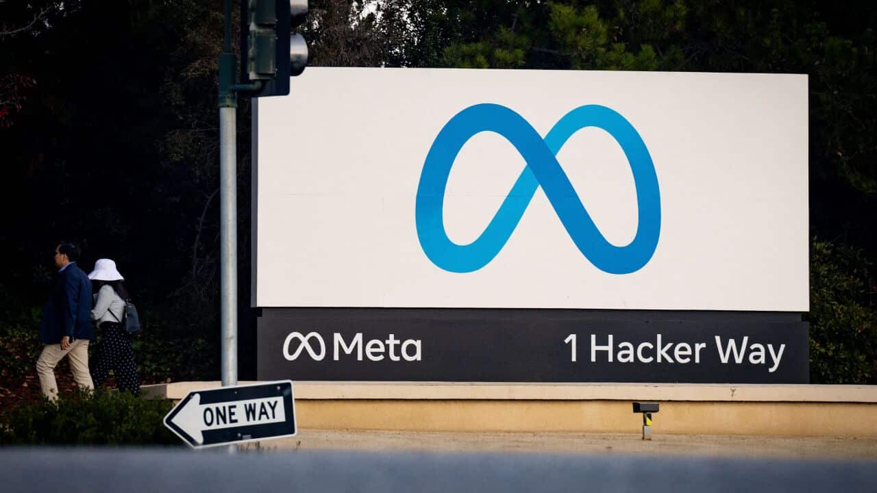 Meta headquarters in Menlo Park, California. The company is laying off 11,000 staff