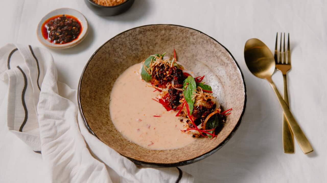 BBQ squid with nam prik talay