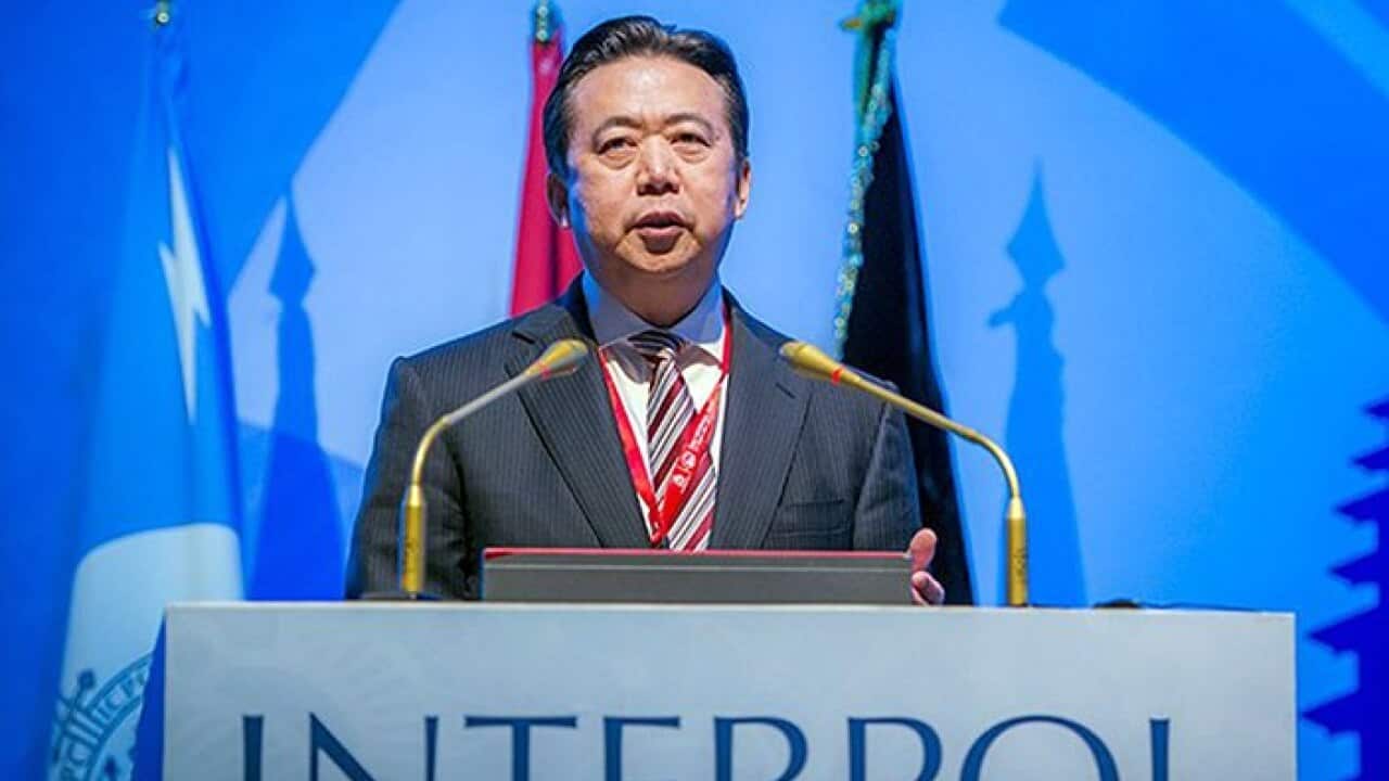Meng Hongwei was detained by Chinese authorities earlier this year. They saw he has resigned from his post with Interpol.
