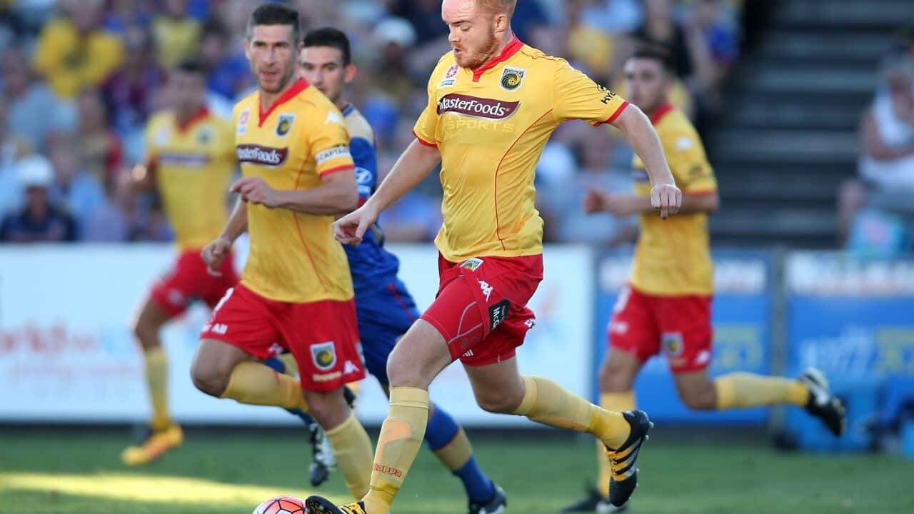 A-League Rd 21 - Central Coast v Newcastle
