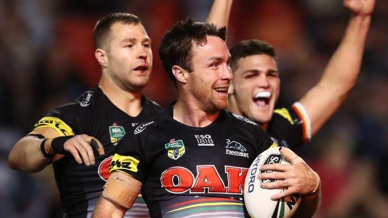 James Maloney, Nathan Cleary and Trent Merrin