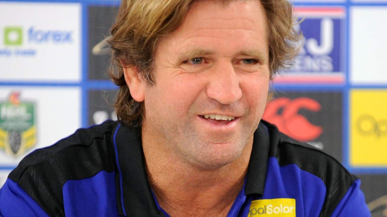 Bulldogs coach Des Hasler