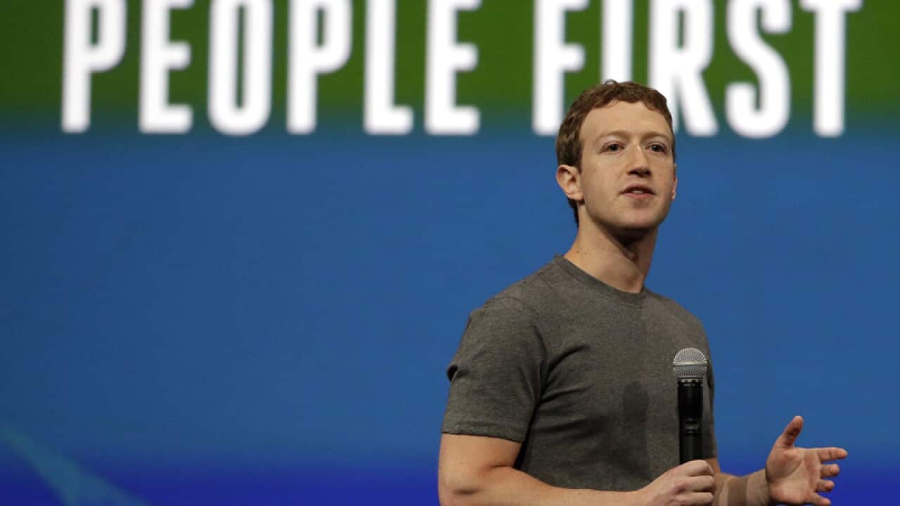 Facebook CEO Mark Zuckerberg