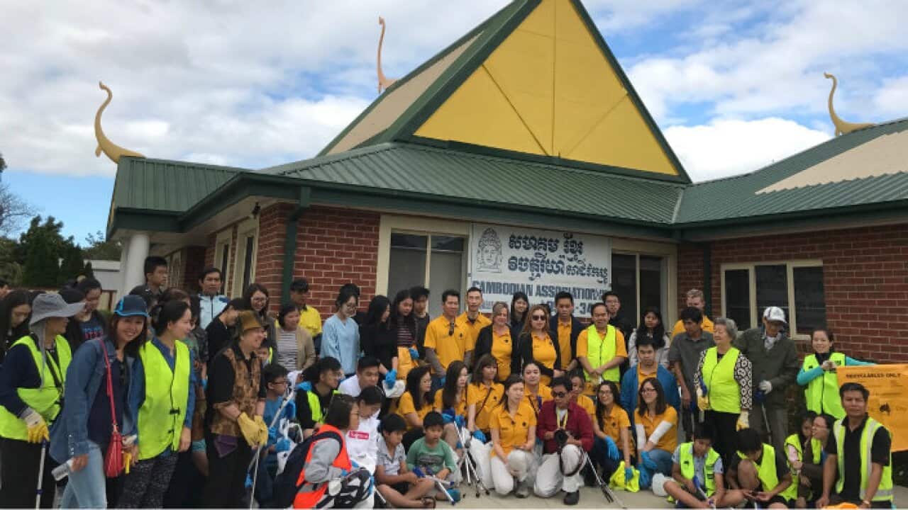 Clean Up Australia Day 2018 in Springvale, Victoria