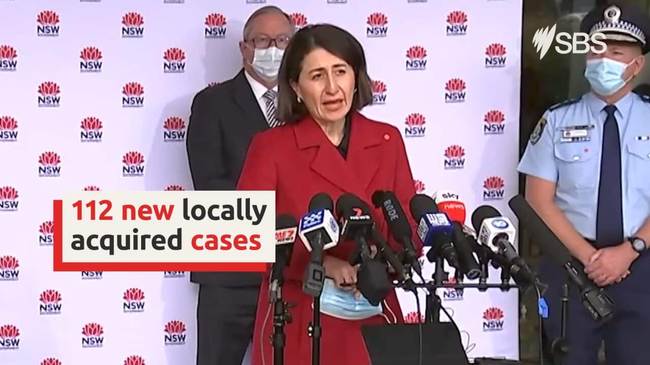 No end to lockdown in sight as Sydney records 112 locally acquired cases