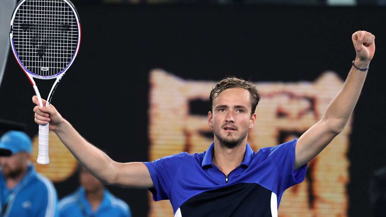 Russia's Daniil Medvedev