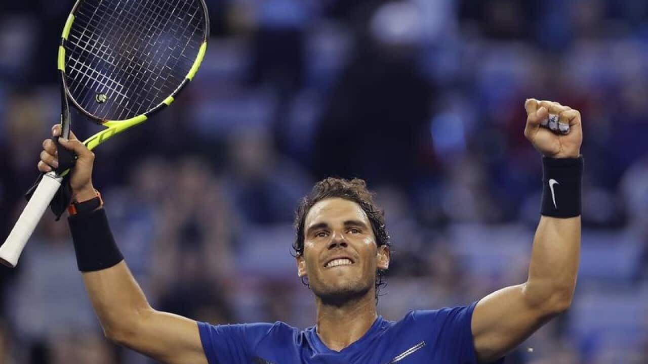 Spanish tennis player Rafael Nadal