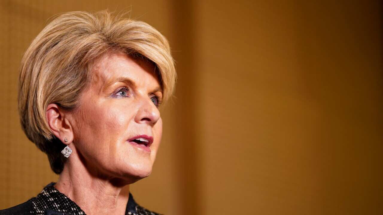 Foreign Minister Julie Bishop