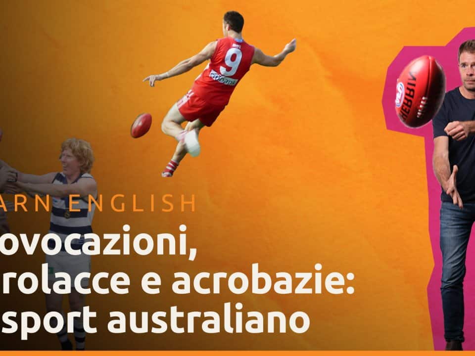 Provocazioni, parolacce e acrobazie: lo sport australiano