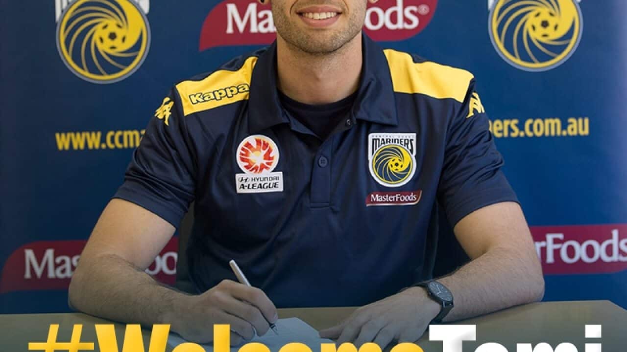 Central Coast Mariners Tomislav Uskok
