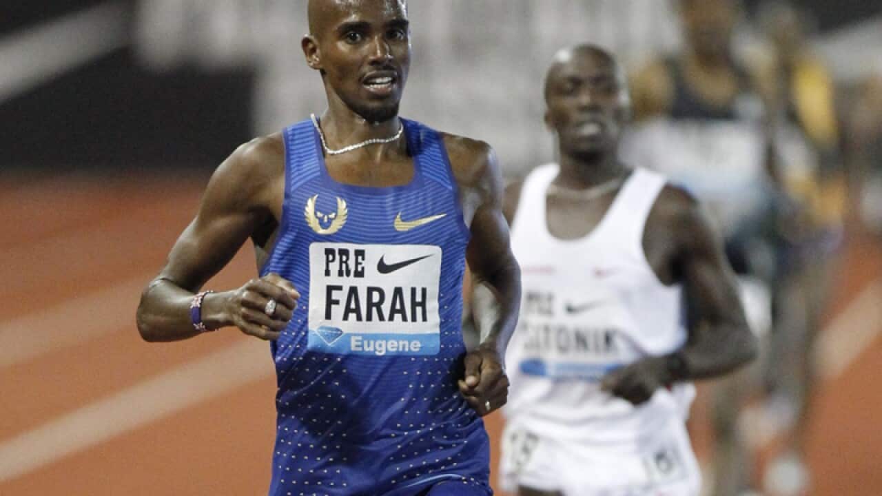 Mo Farah of Britain