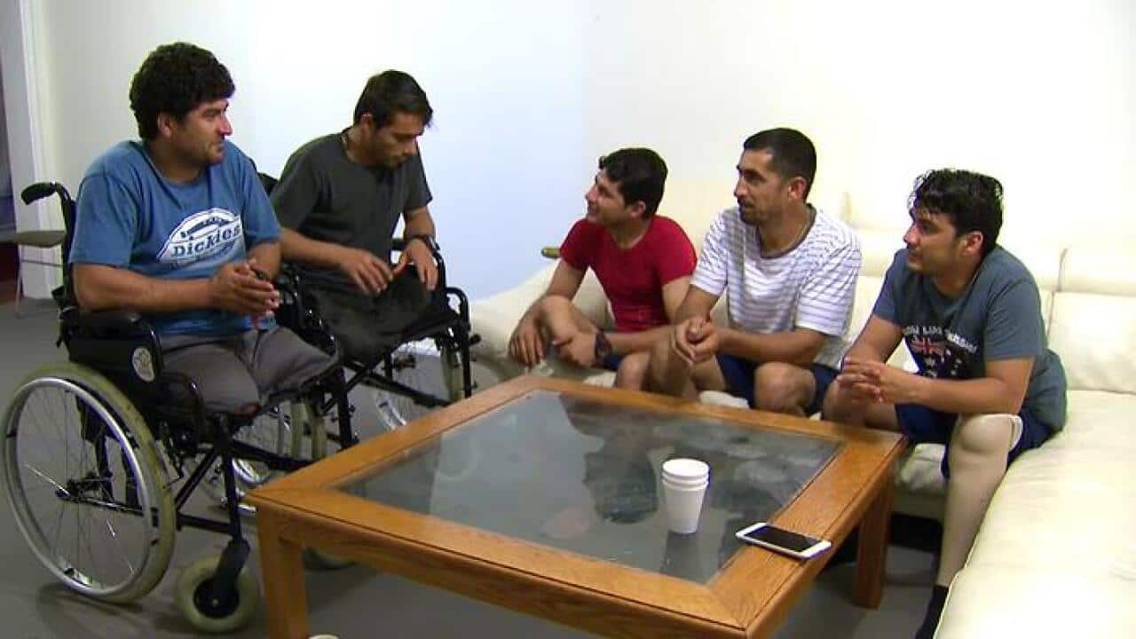 Afghan Invictus athletes in Sydney