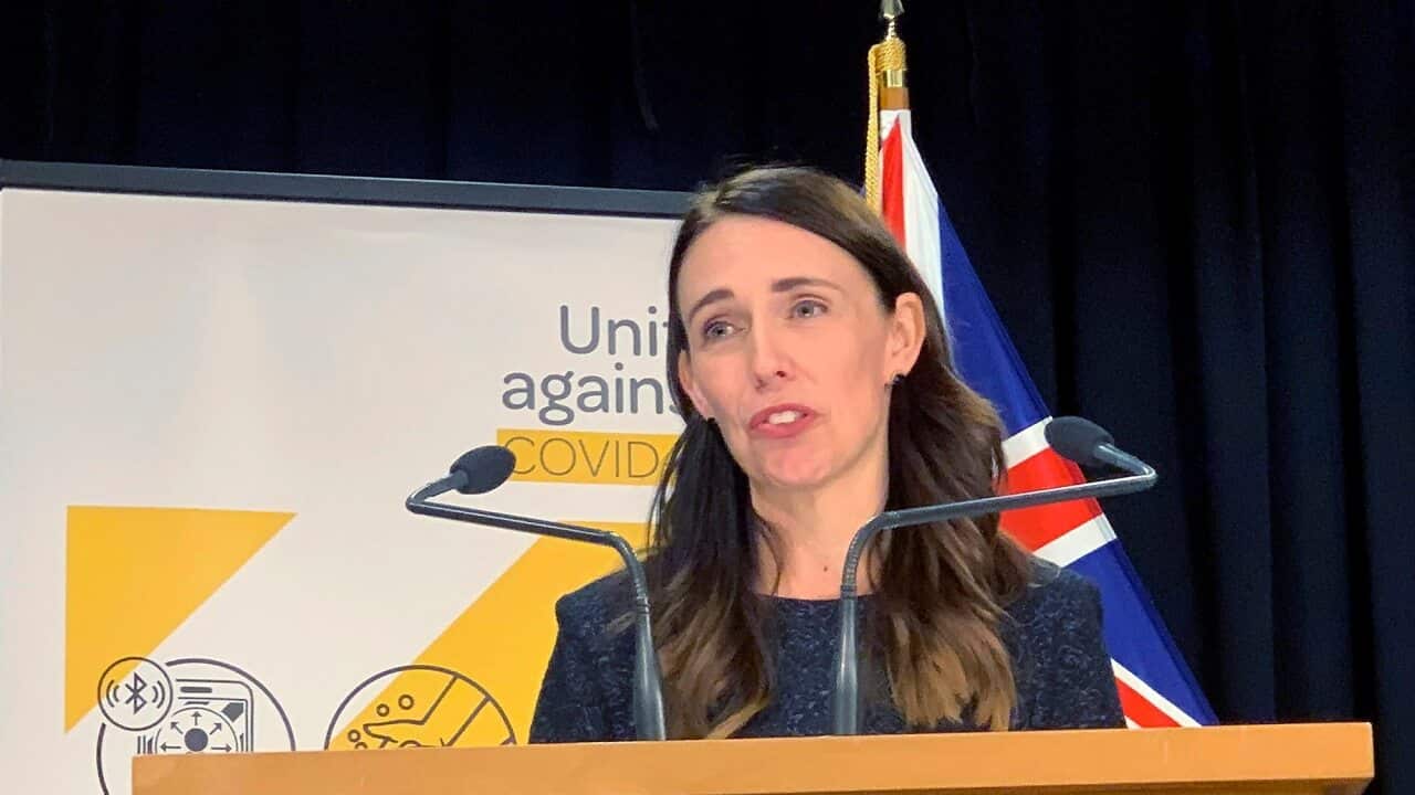 New Zealand Prime Minister Jacinda Ardern.