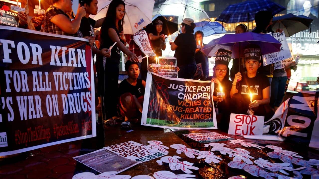 Philippine's protest