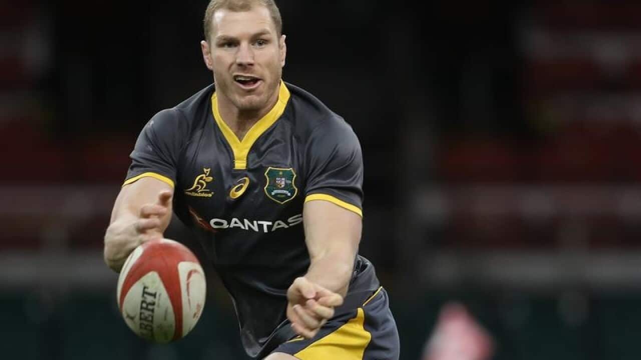Australia's David Pocock.