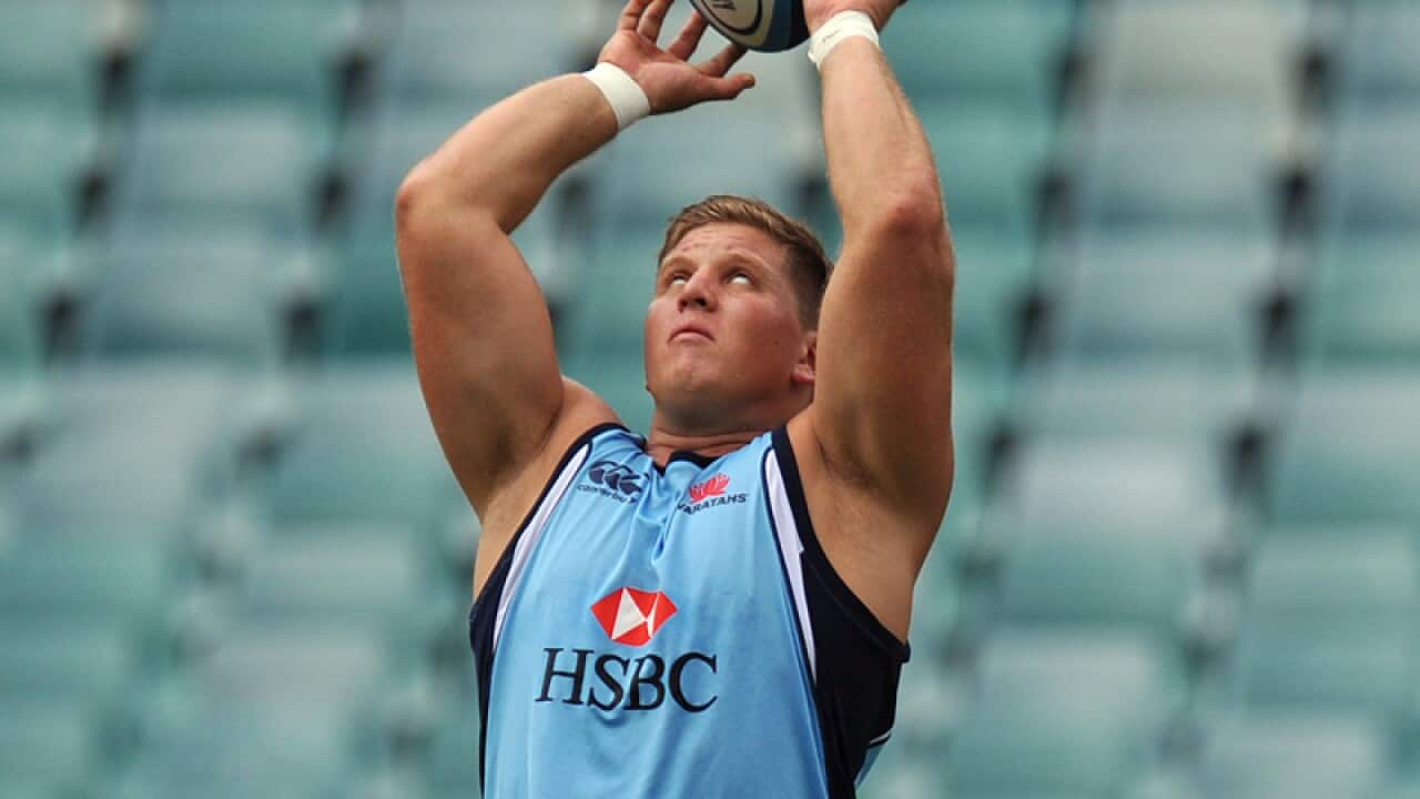 NSW Waratahs Super Rugby player, Damien Fitzpatrick