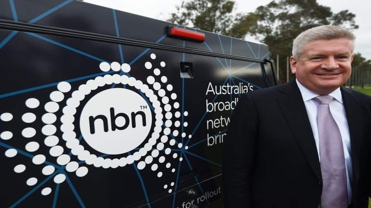 Mitch Fifield says the NBN project will be completed next year.