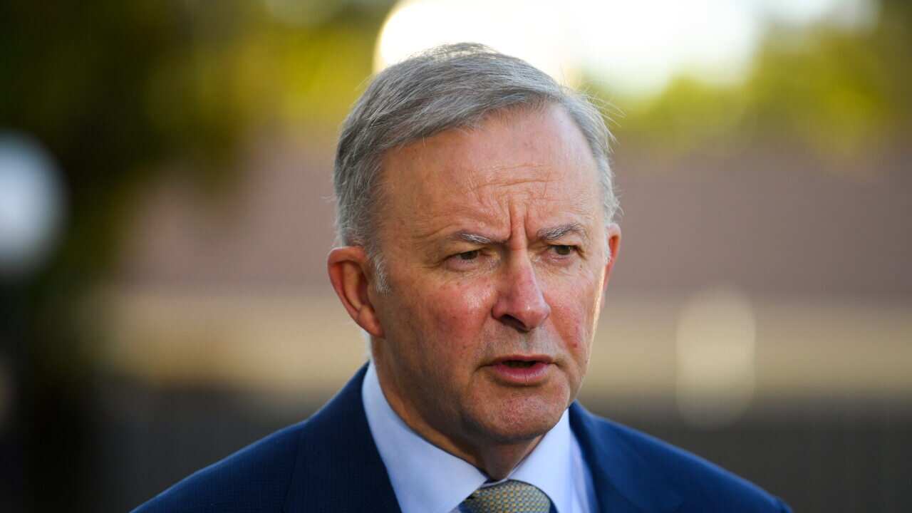 Opposition leader Anthony Albanese.