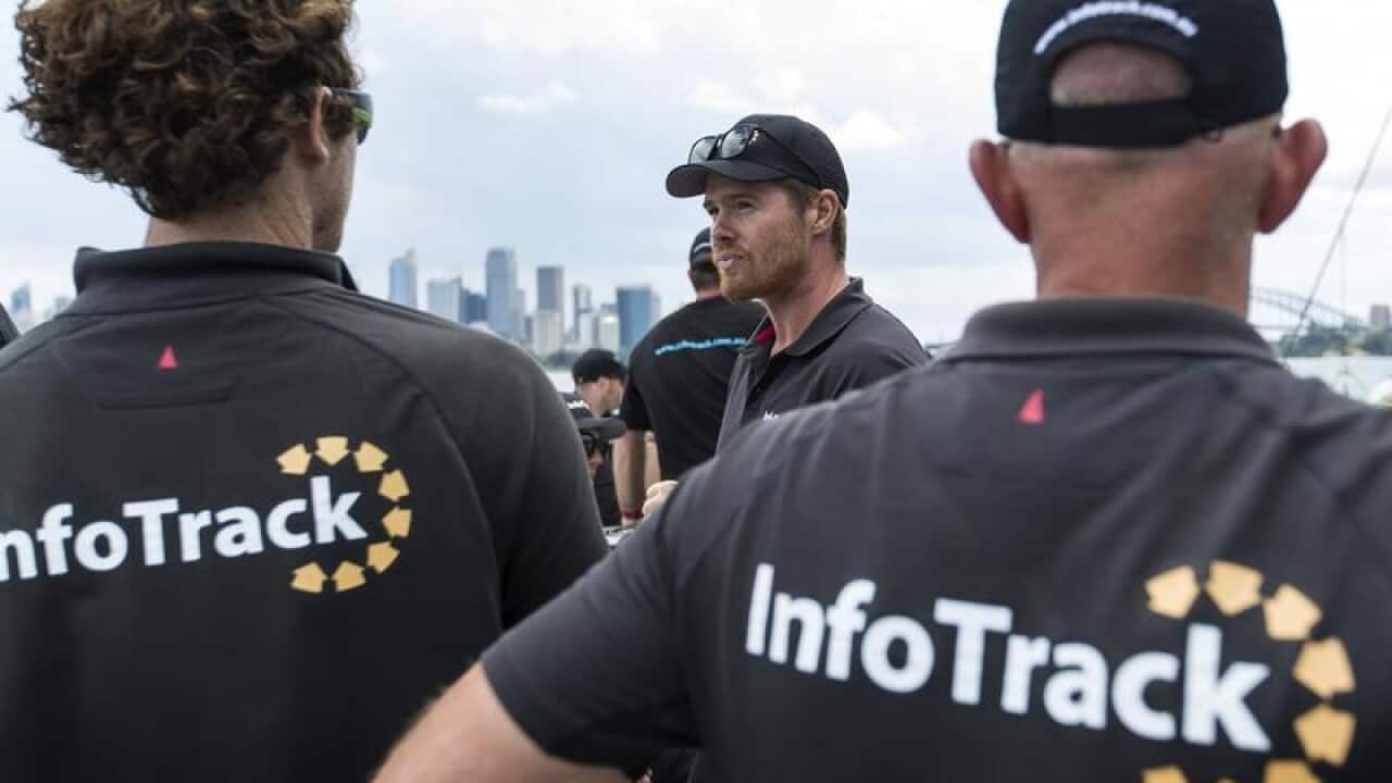 InfoTrack skipper Tom Slingsby