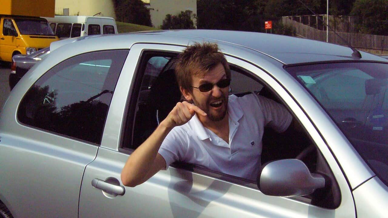 路怒症司機示意圖