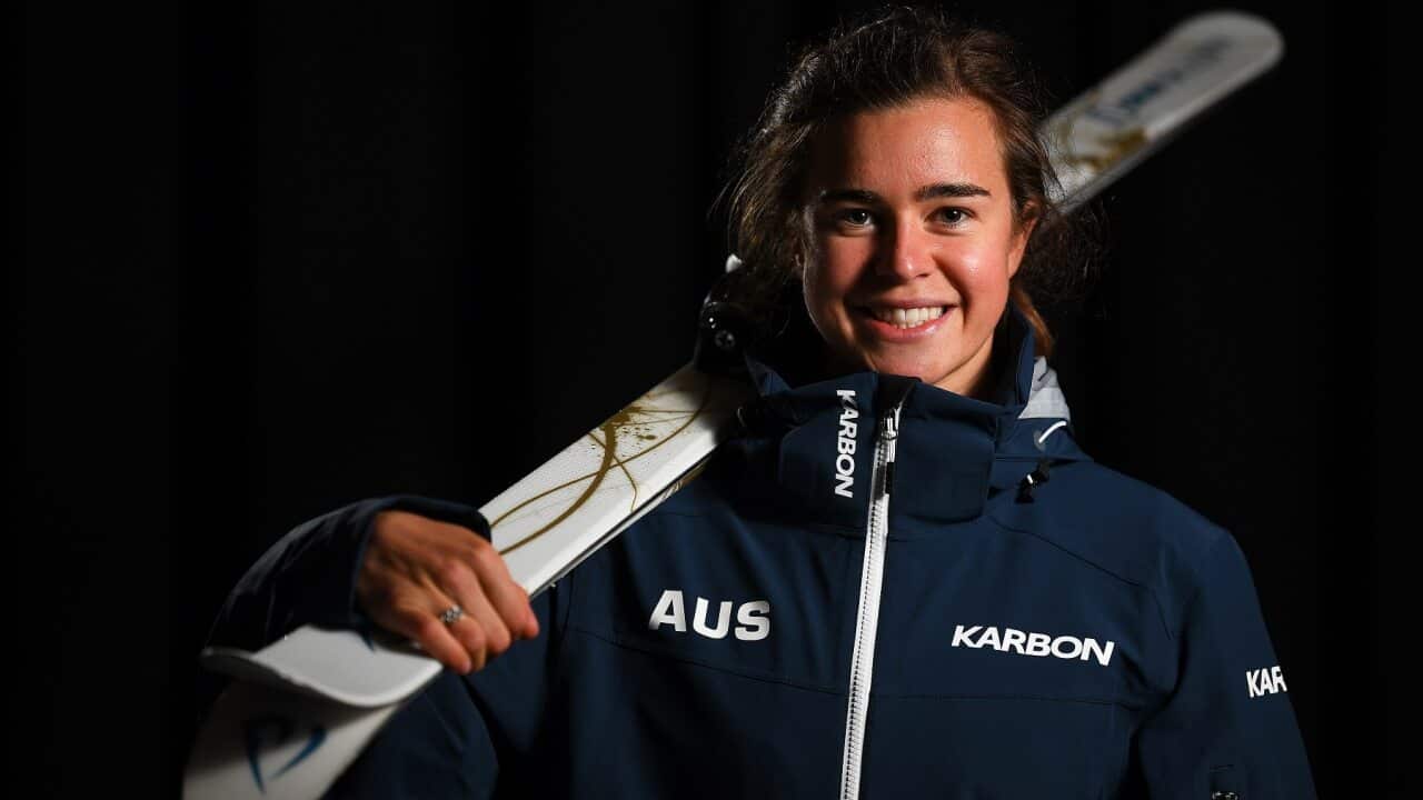 Winter Olympian Mogul skier Britt Cox