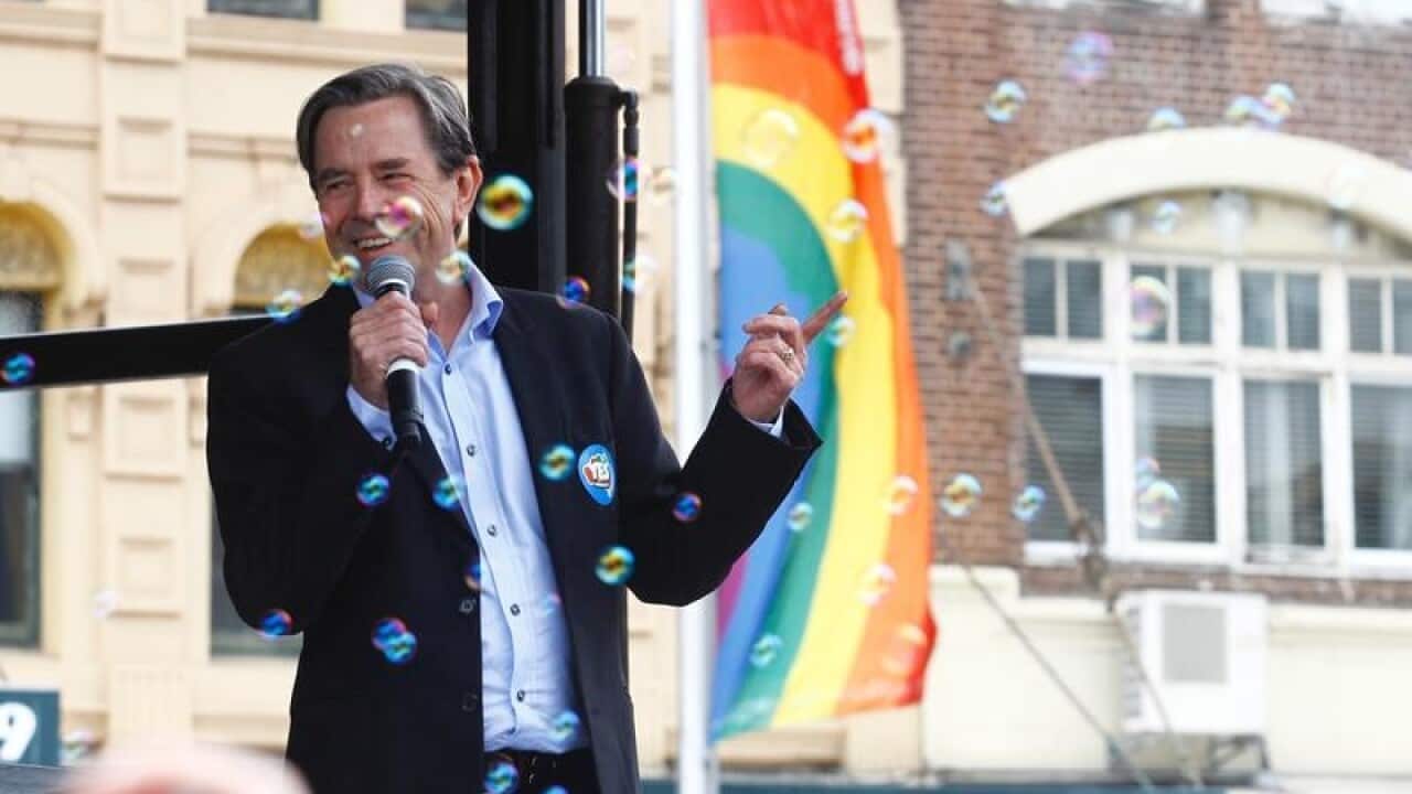 Singer John Paul Young performs his hit song 'Love is in the Air'