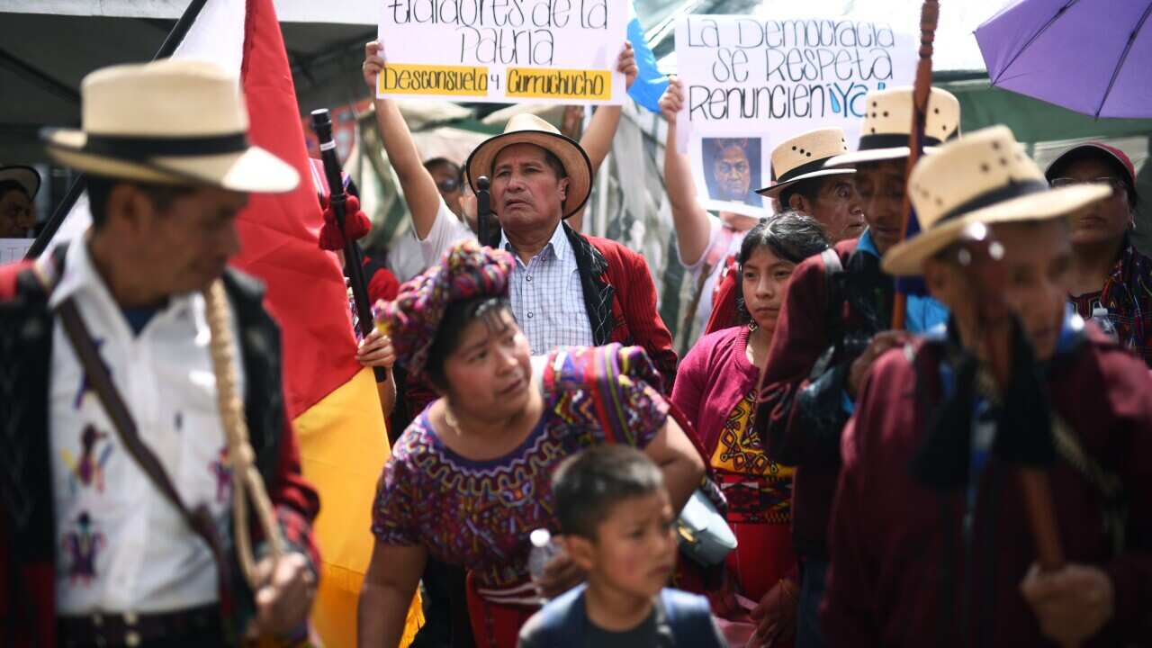 GUATEMALA ELECTIONS PROTEST