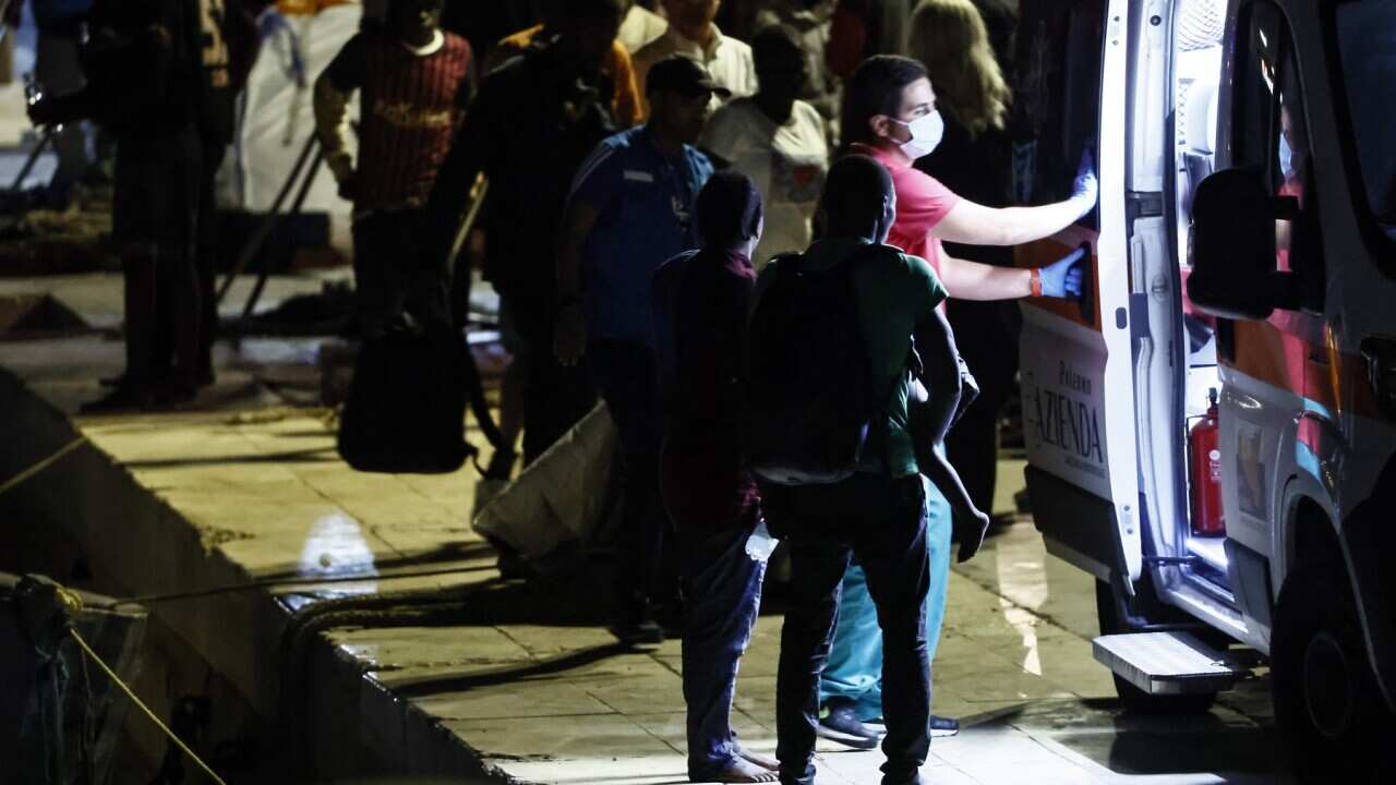 Lampedusa - New landing of migrants