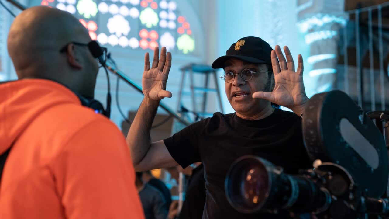 Anupam Sharma directing a music video.jpg