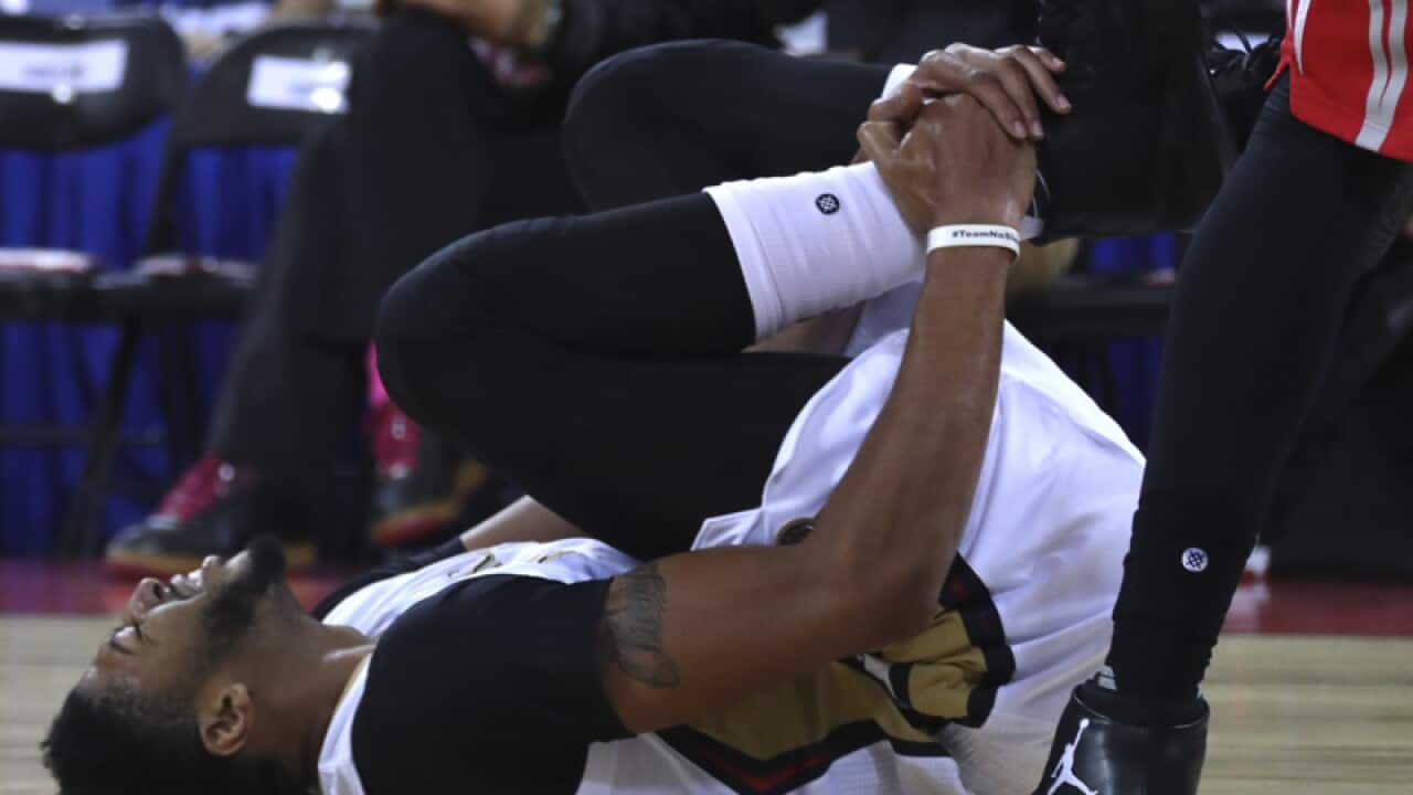 Anthony Davis of the New Orleans Pelicans